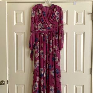 Gal Meets Glam Maxi Dress, Size 0